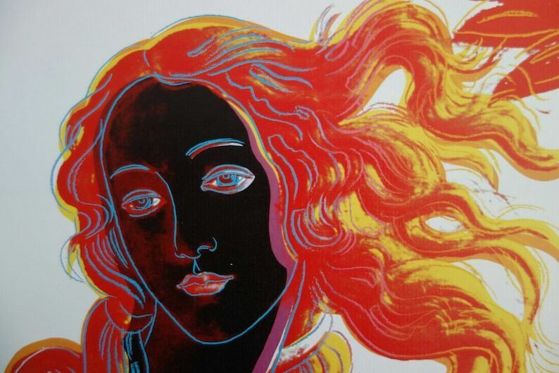 Fine Pop Art Limited Edition Print, Old Master Renaissance, Andy Warhol, Signed & Numbered photo for sale