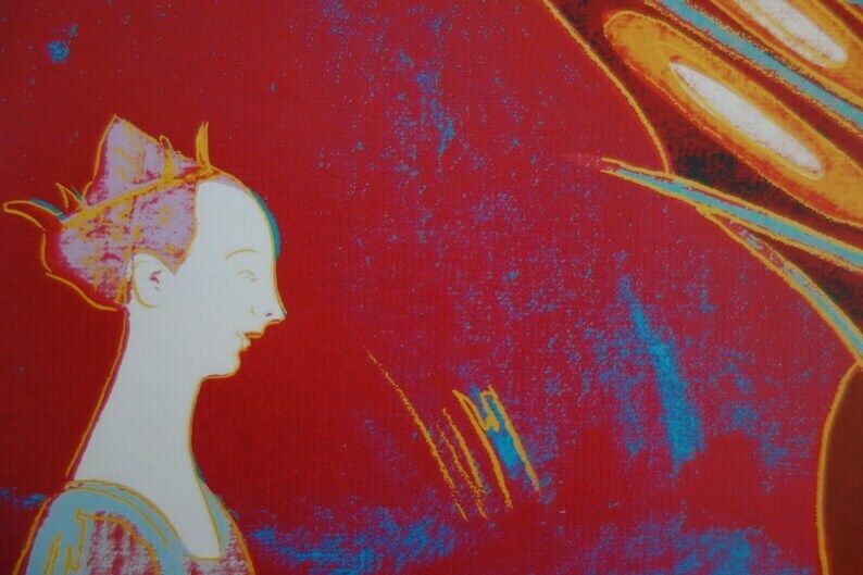 Fine Pop Art Limited Edition Print, Old Master Renaissance, Andy Warhol, Signed & Numbered photo buy