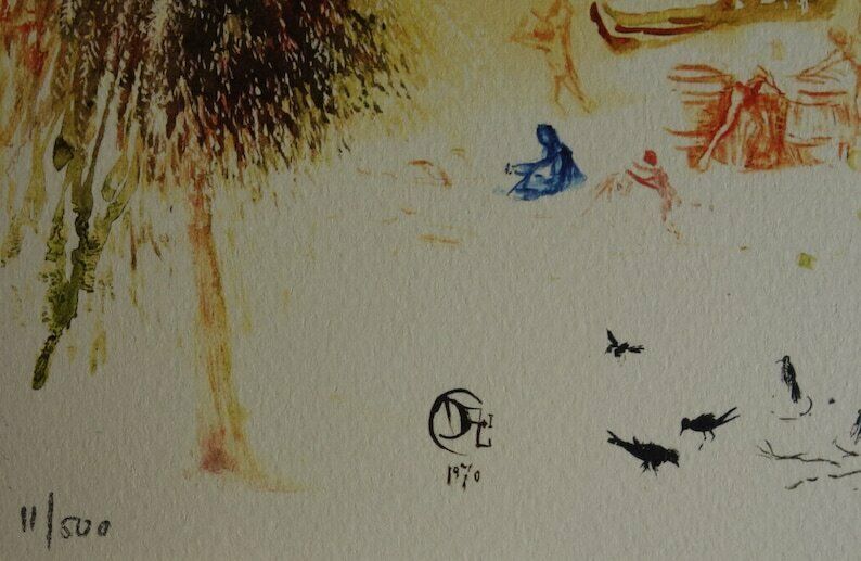 Fine Surrealist Limited Edition Print, Salvador Dali, Signed & Numbered photo 156.0