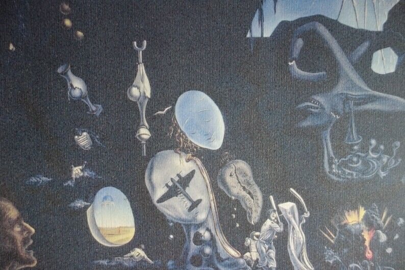 Fine Surrealist Edition Print, Salvador Dali, Signed & Stamped photo for sale