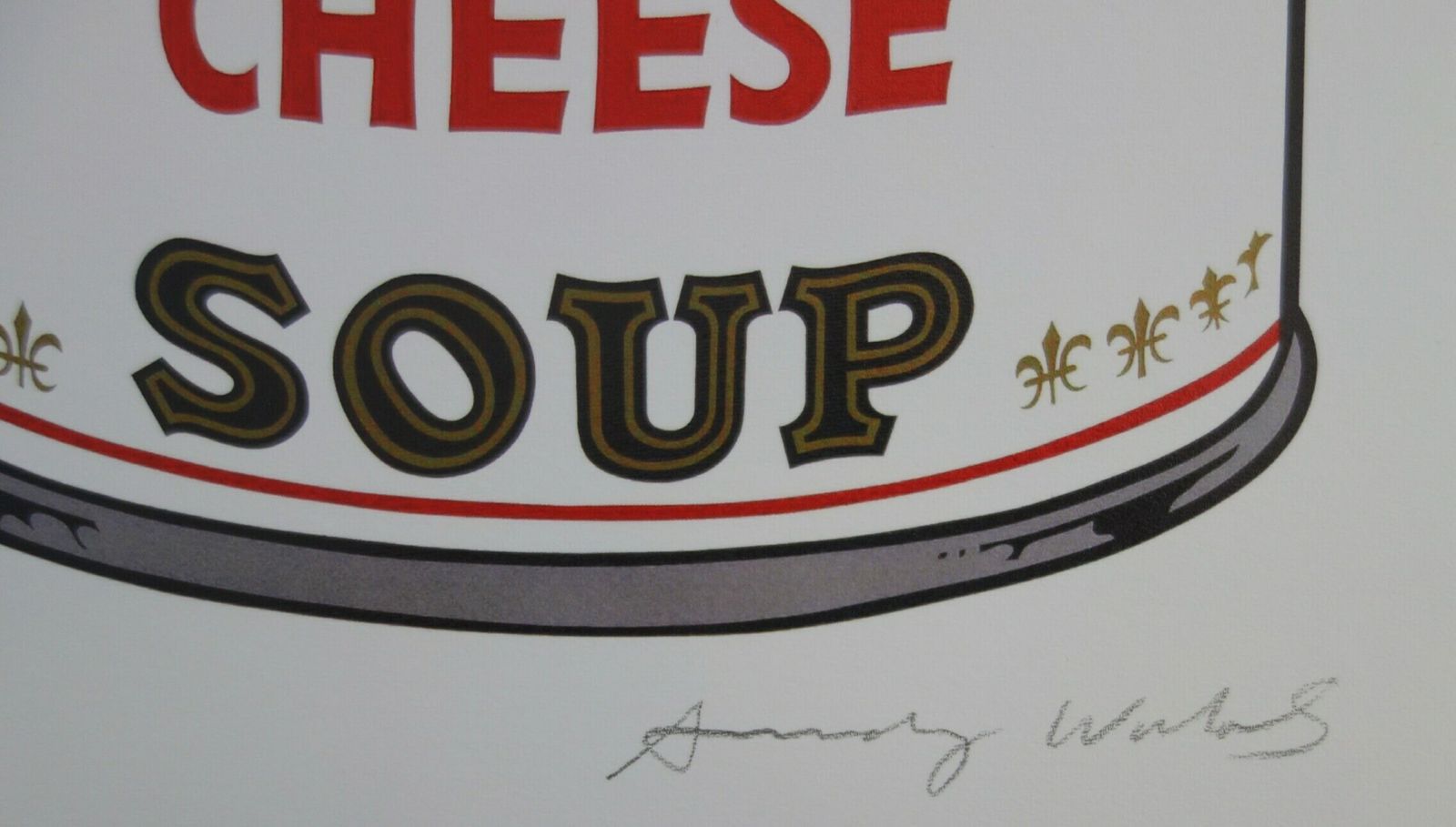 Fine Pop Art Limited Edition Print – Campbell’s Soup Can, Andy Warhol, Hand Signed & Numbered, With Estate Stamp photo for sale