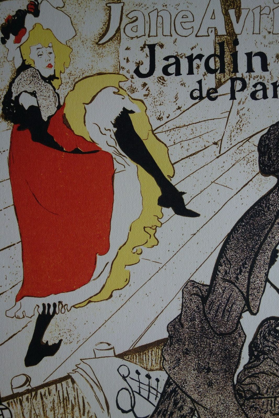 Fine Art Deco Post Impressionist Limited Edition Print, Henri De Toulouse Lautrec, Signed & Numbered photo furniture