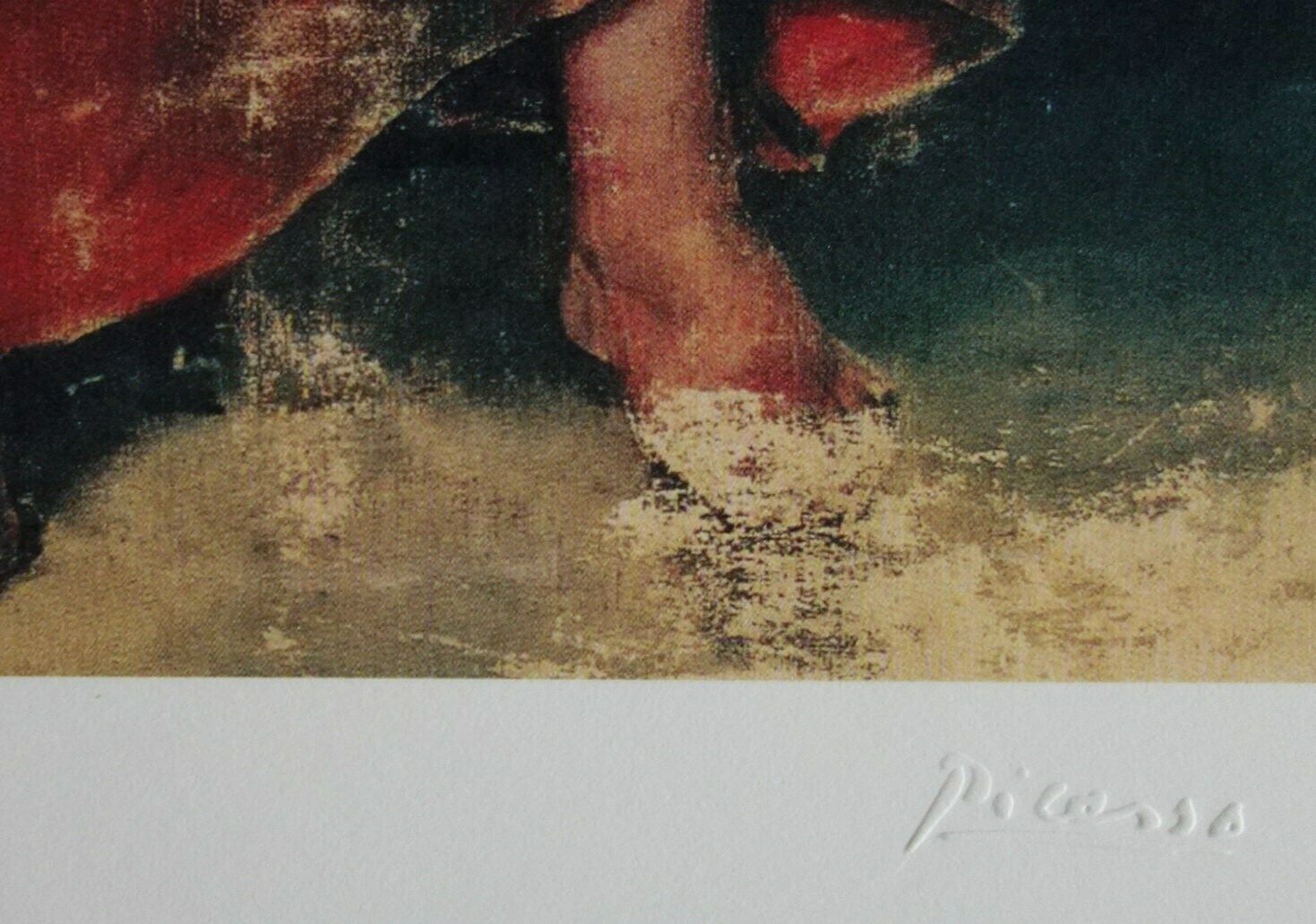 Fine Cubist Limited Edition Print   Classic Period Portrait   Femme, Pablo Picasso, Signed & Stamped photo 138.0