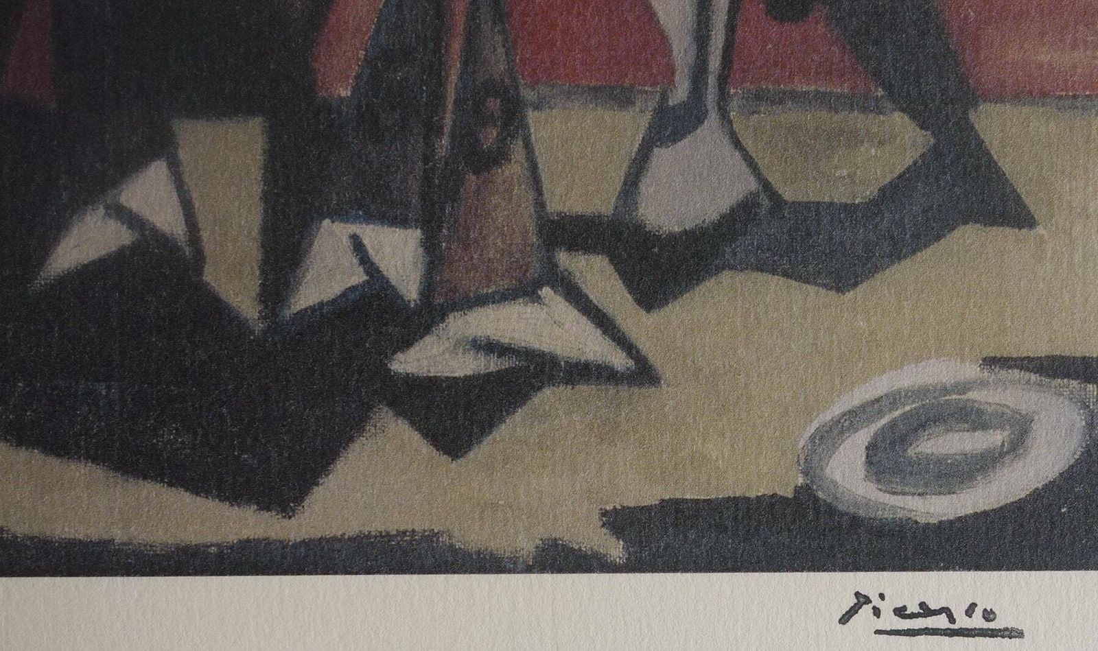 Fine Cubist Limited Edition Print   Mythology, Pablo Picasso, Signed & Numbered photo Art