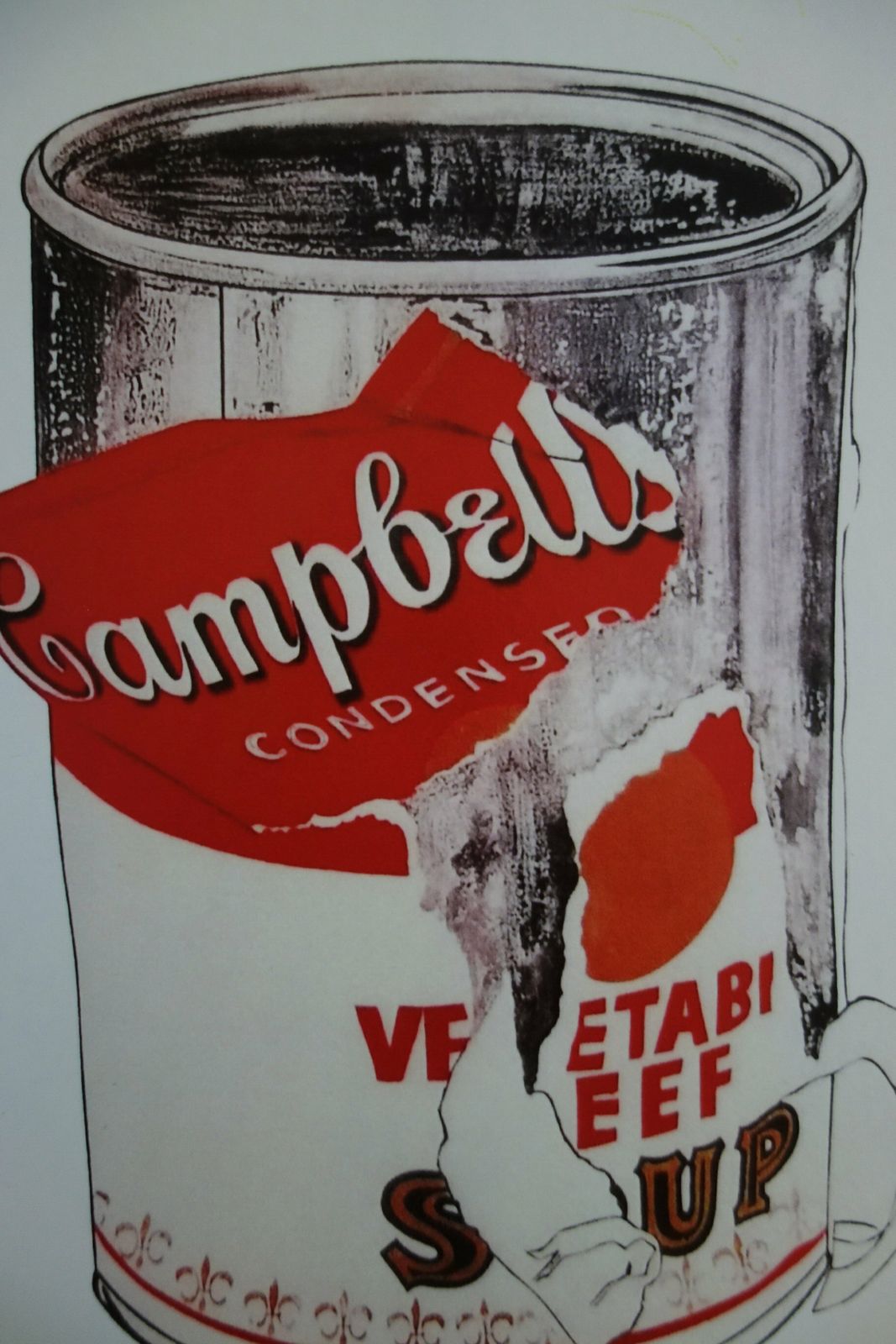 Fine Pop Art Limited Edition Trial Proof Print – Campbell’s Soup Can, Andy Warhol, Hand Signed photo furniture