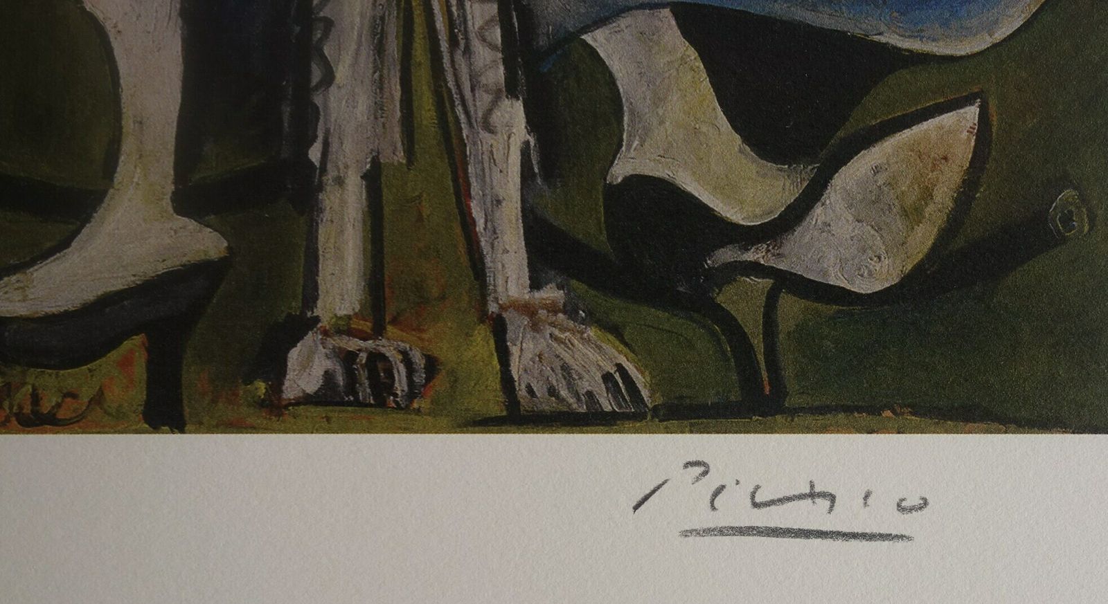 Fine Cubist Limited Edition Print   Portrait Of A Woman, Pablo Picasso, Hand Signed & Numbered photo Art