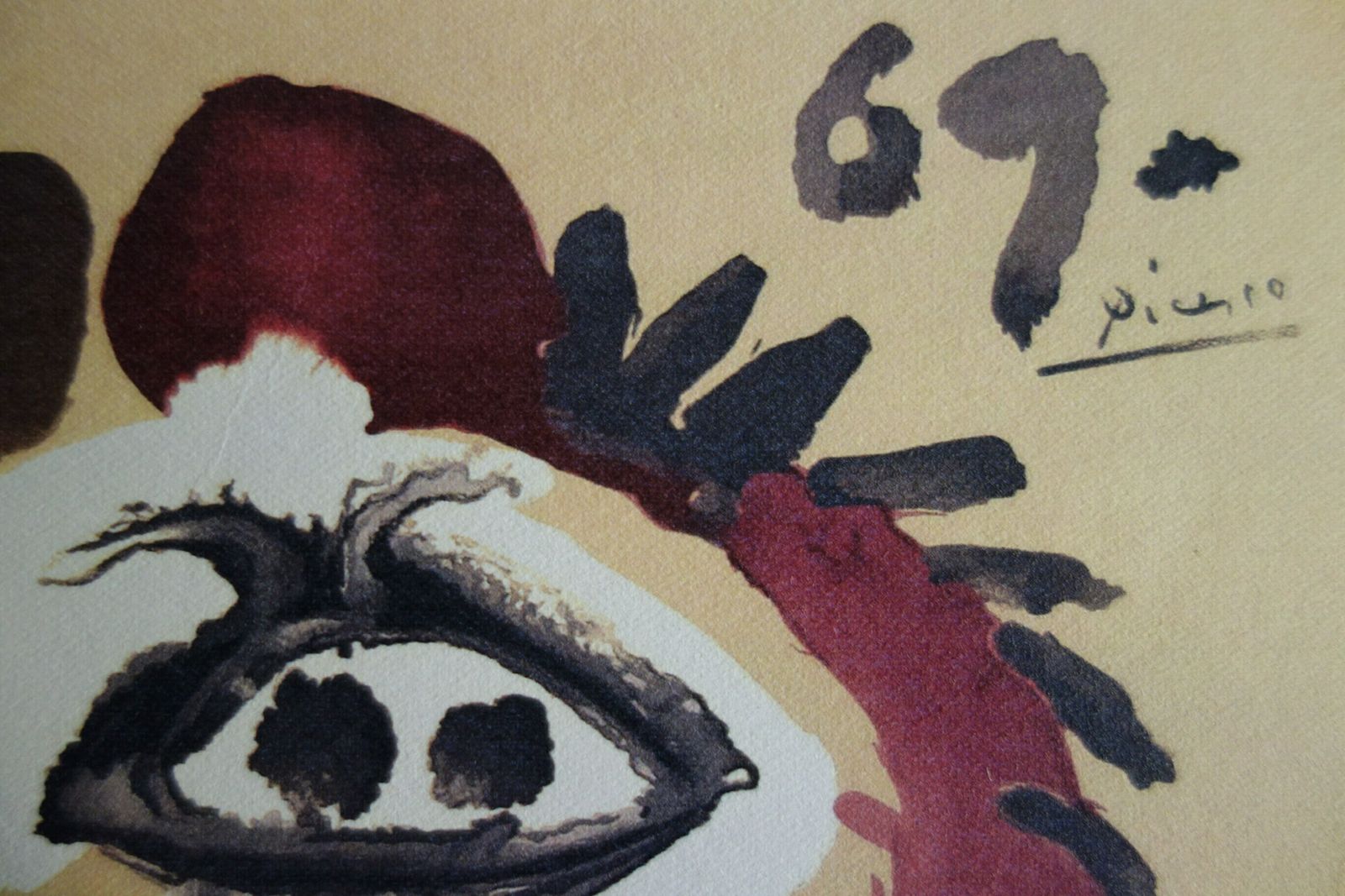 Fine Cubist Limited Edition Print   Musketeer, Pablo Picasso, Hand Signed & Stamped photo for sale