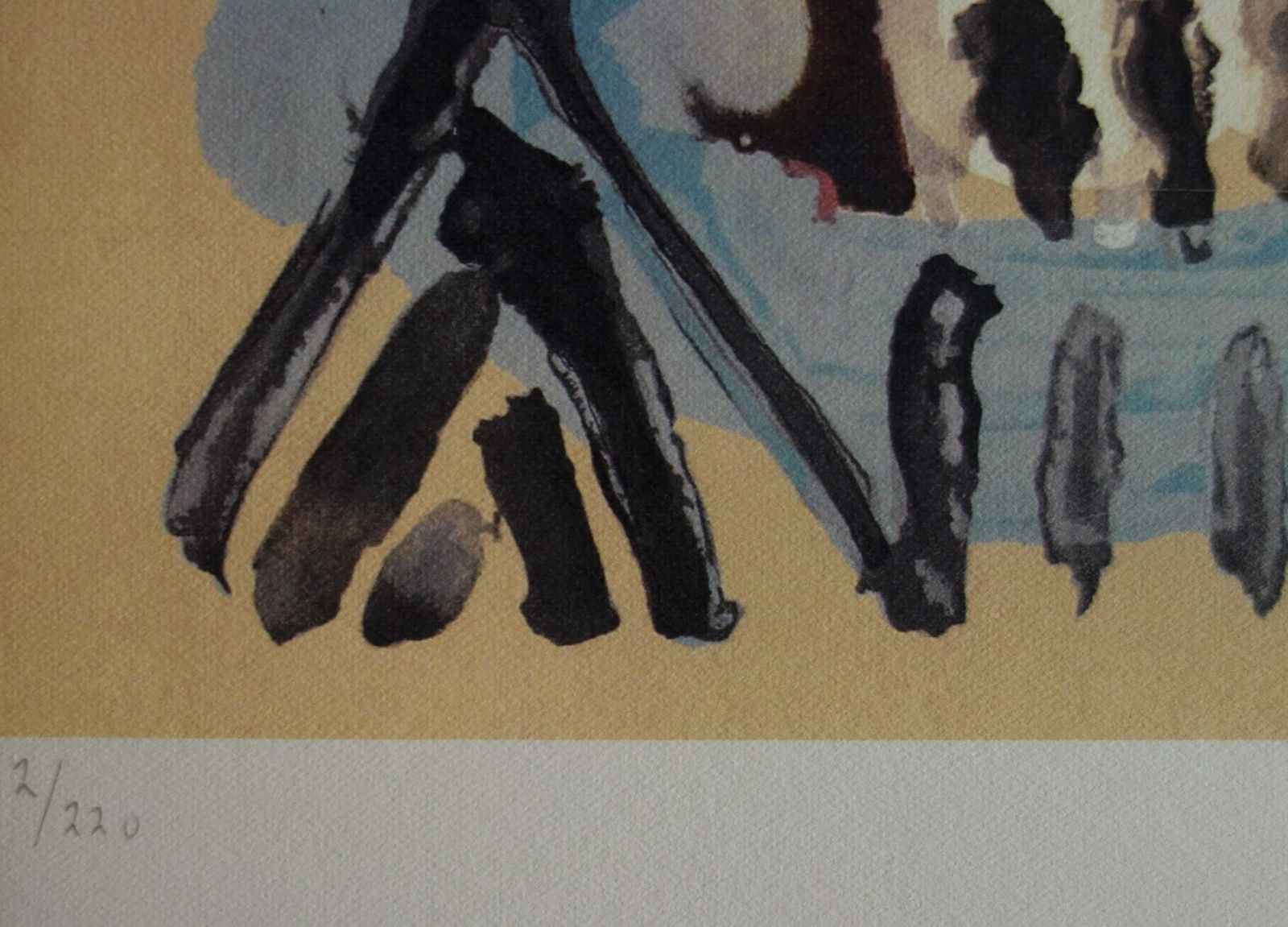 Fine Cubist Limited Edition Print   Musketeer, Pablo Picasso, Hand Signed & Stamped photo 219.0