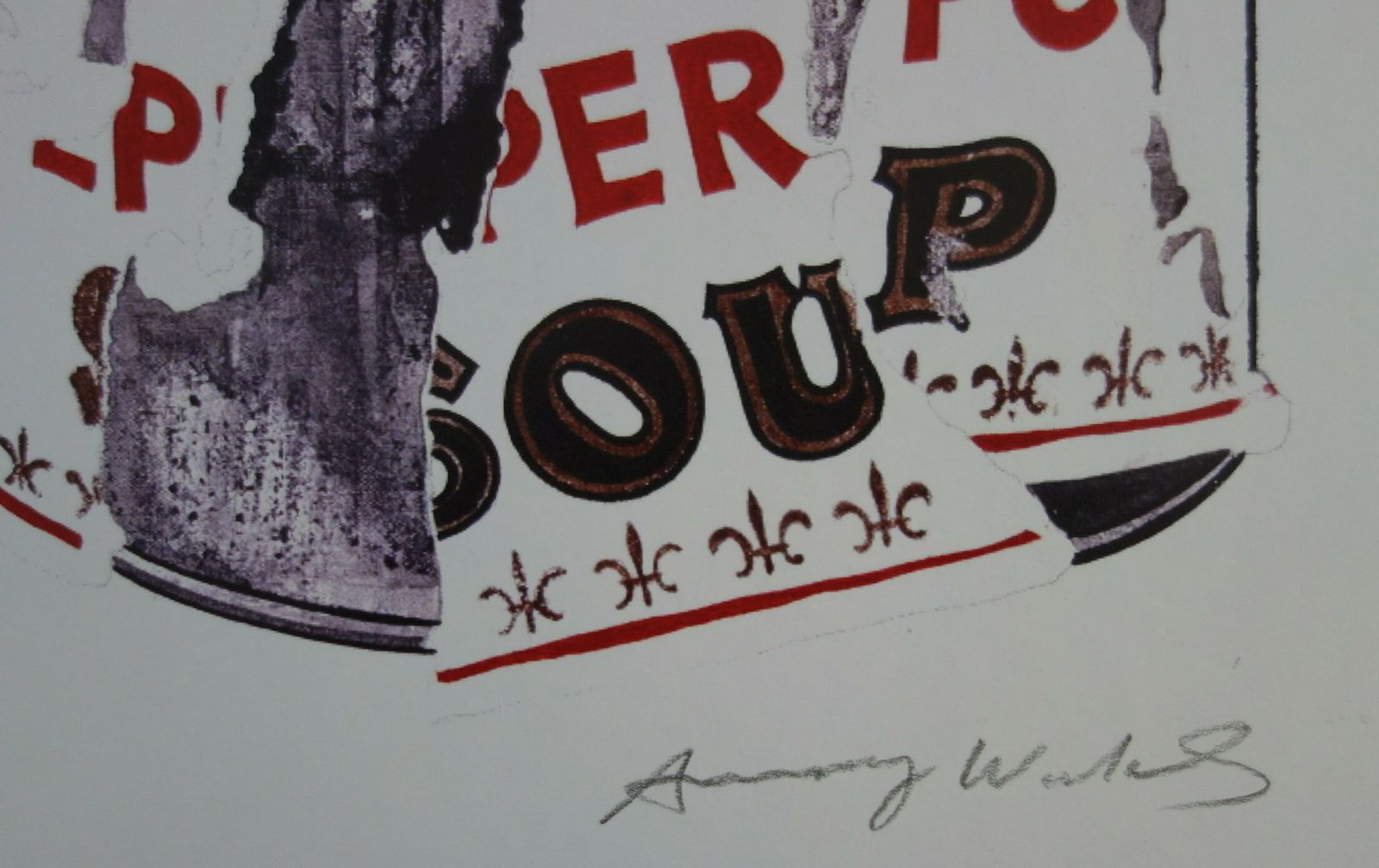 Fine Pop Art Limited Edition Trial Proof Print – Campbell’s Soup Can, Andy Warhol, Hand Signed photo for sale