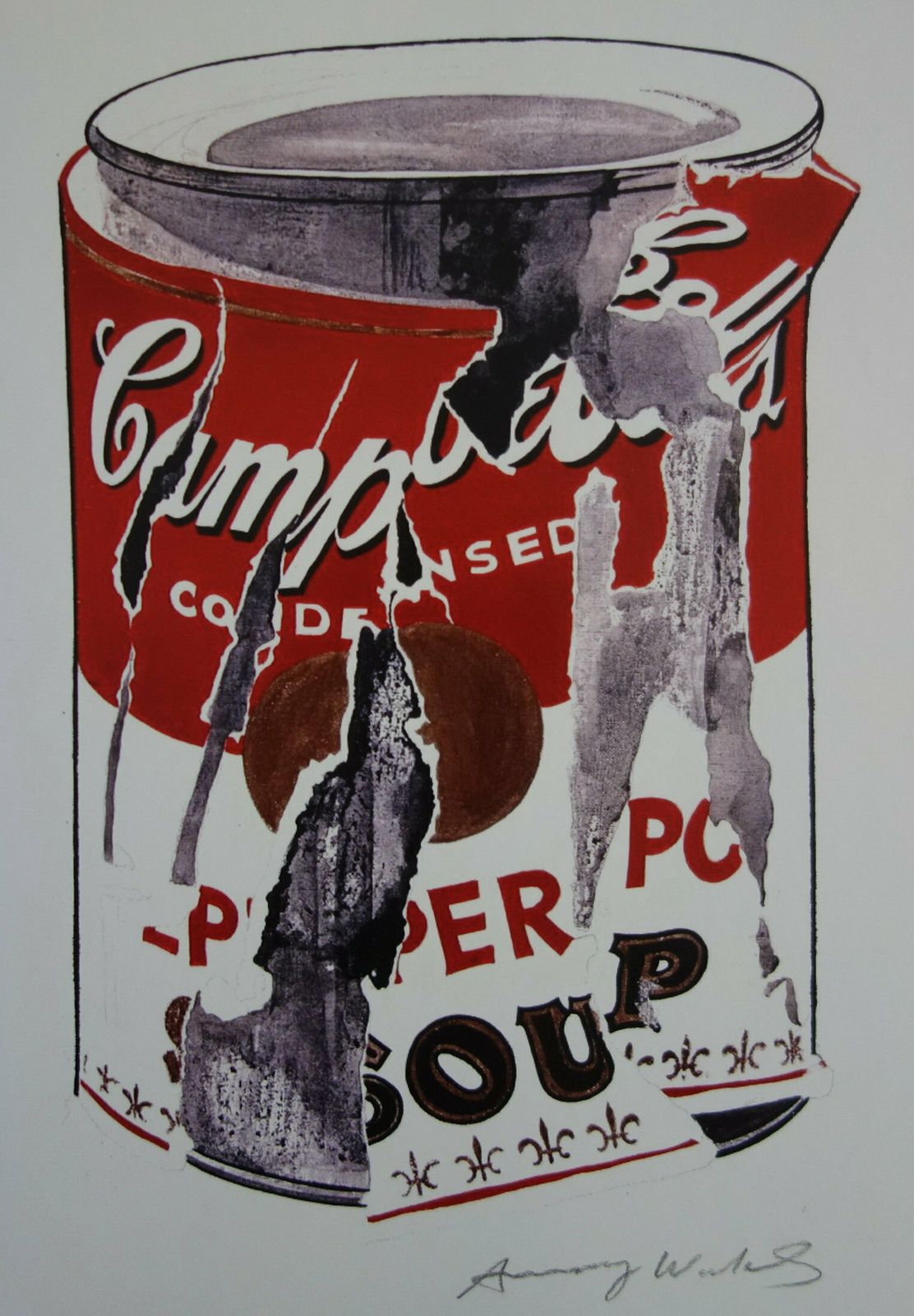 Fine Pop Art Limited Edition Trial Proof Print – Campbell’s Soup Can, Andy Warhol, Hand Signed photo 218.0