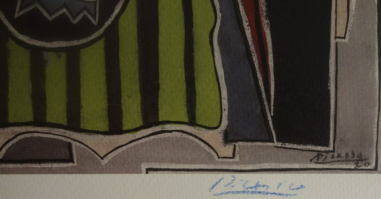 Fine Cubist Limited Edition Print   Portrait Of A Woman, Pablo Picasso, Hand Signed & Numbered photo 186.0