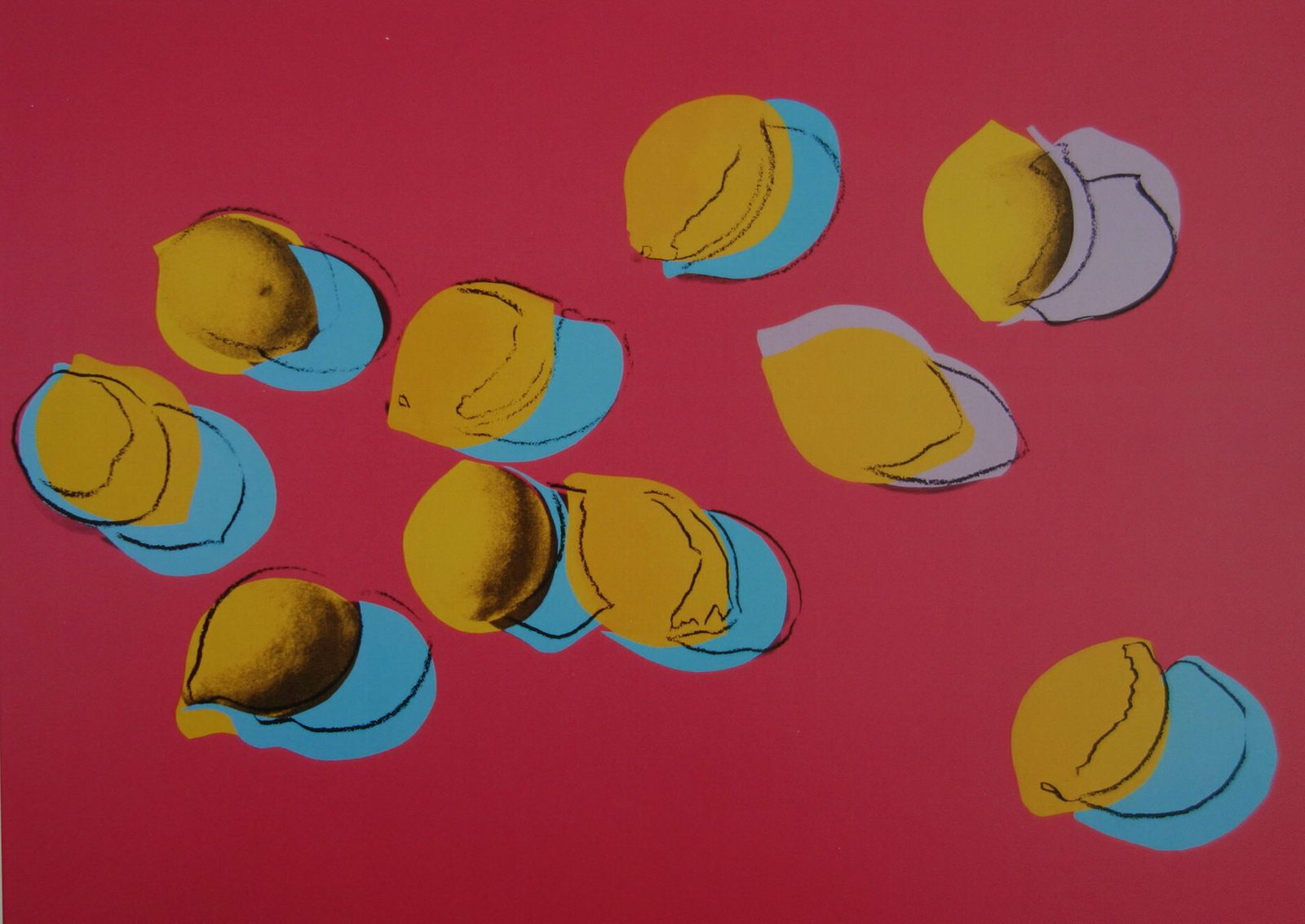 Fine Pop Art Edition Print – Fruits, Andy Warhol, Signed & Stamped With Estate Stamp photo furniture