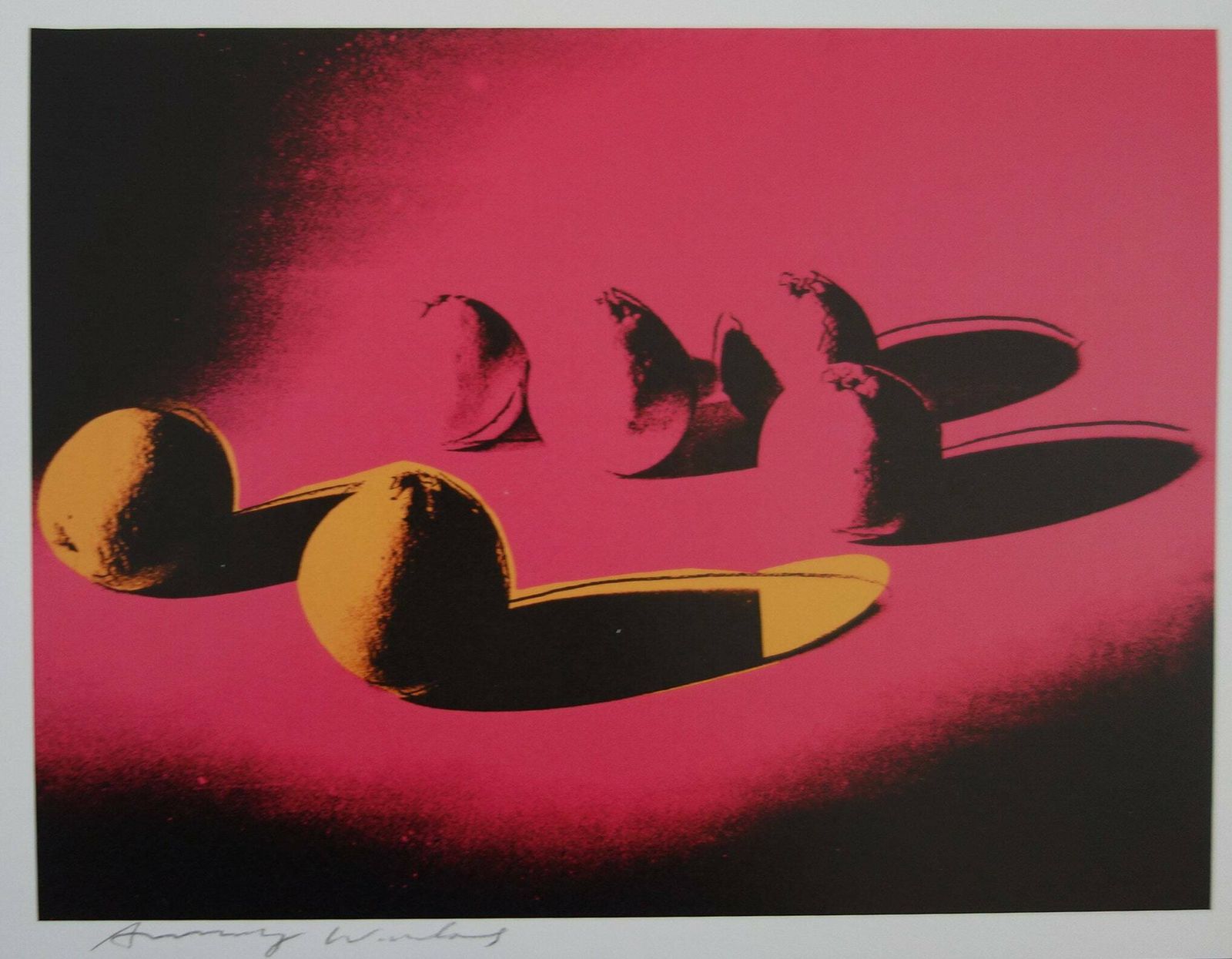 Fine Pop Art Edition Print – Fruits, Andy Warhol, Signed & Stamped With Estate Stamp