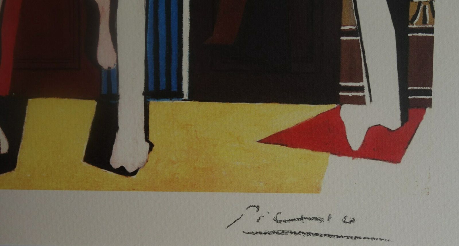 Fine Cubist Limited Edition Print   Nudes, Pablo Picasso, Hand Signed & Stamped photo 183.0
