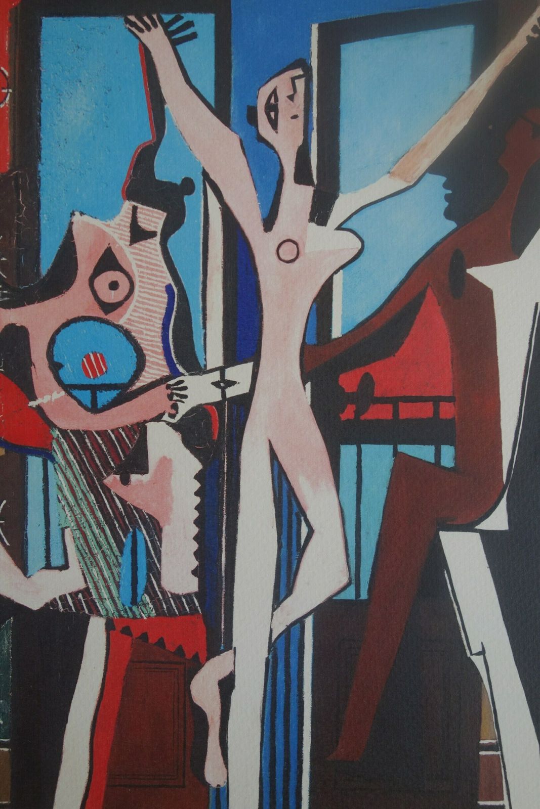 Fine Cubist Limited Edition Print   Nudes, Pablo Picasso, Hand Signed & Stamped photo vintage