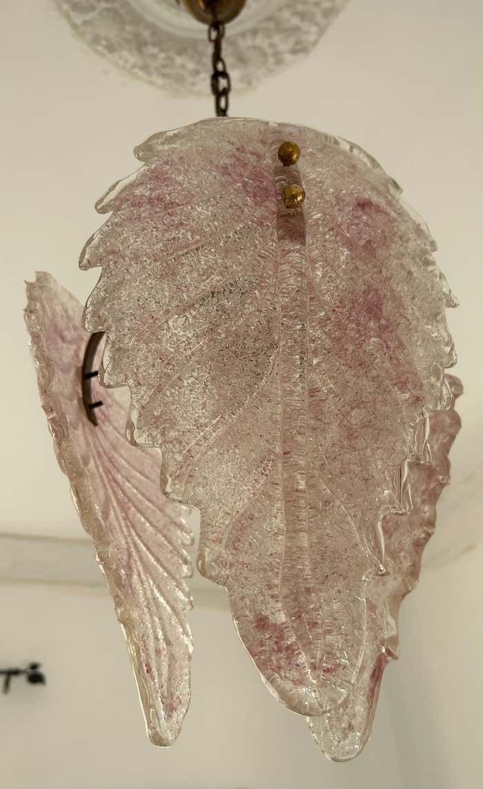 Gorgeous Murano Rose Bud Chandelier 1980's photo 1558.0