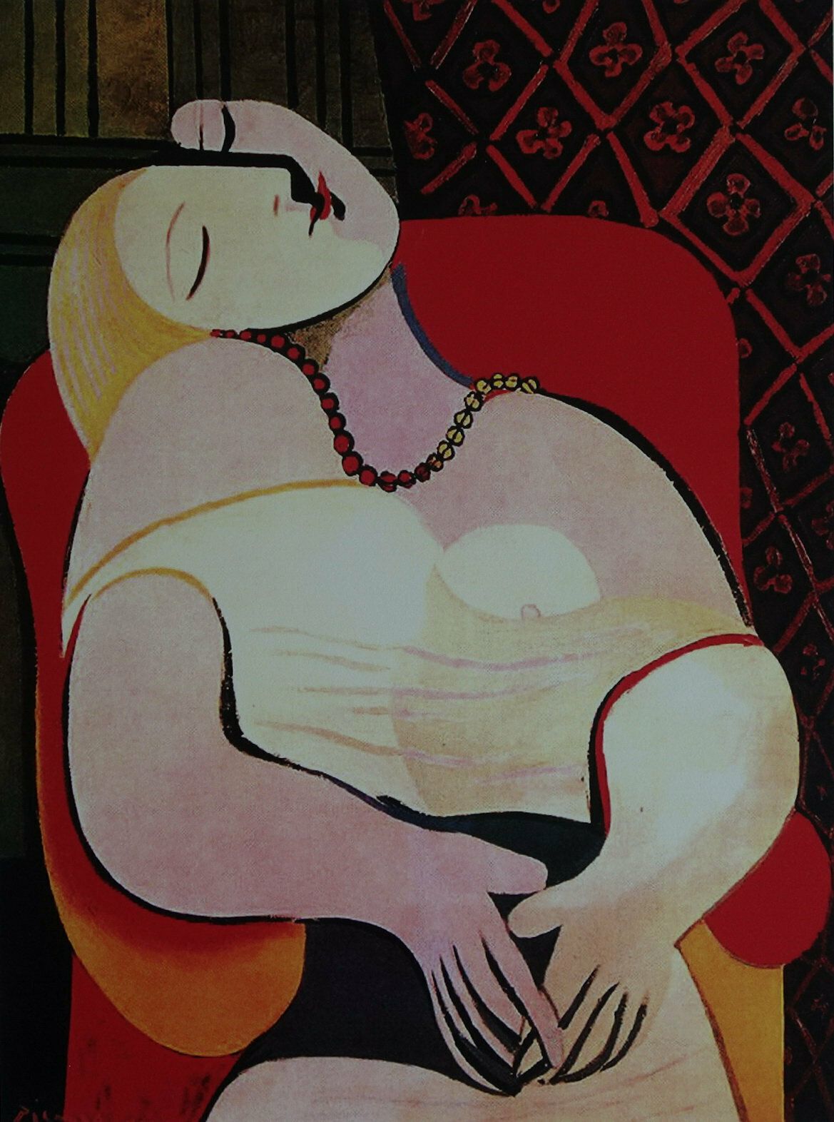 Fine Cubist Limited Edition Print   Femme, Pablo Picasso, Signed & Stamped photo for sale