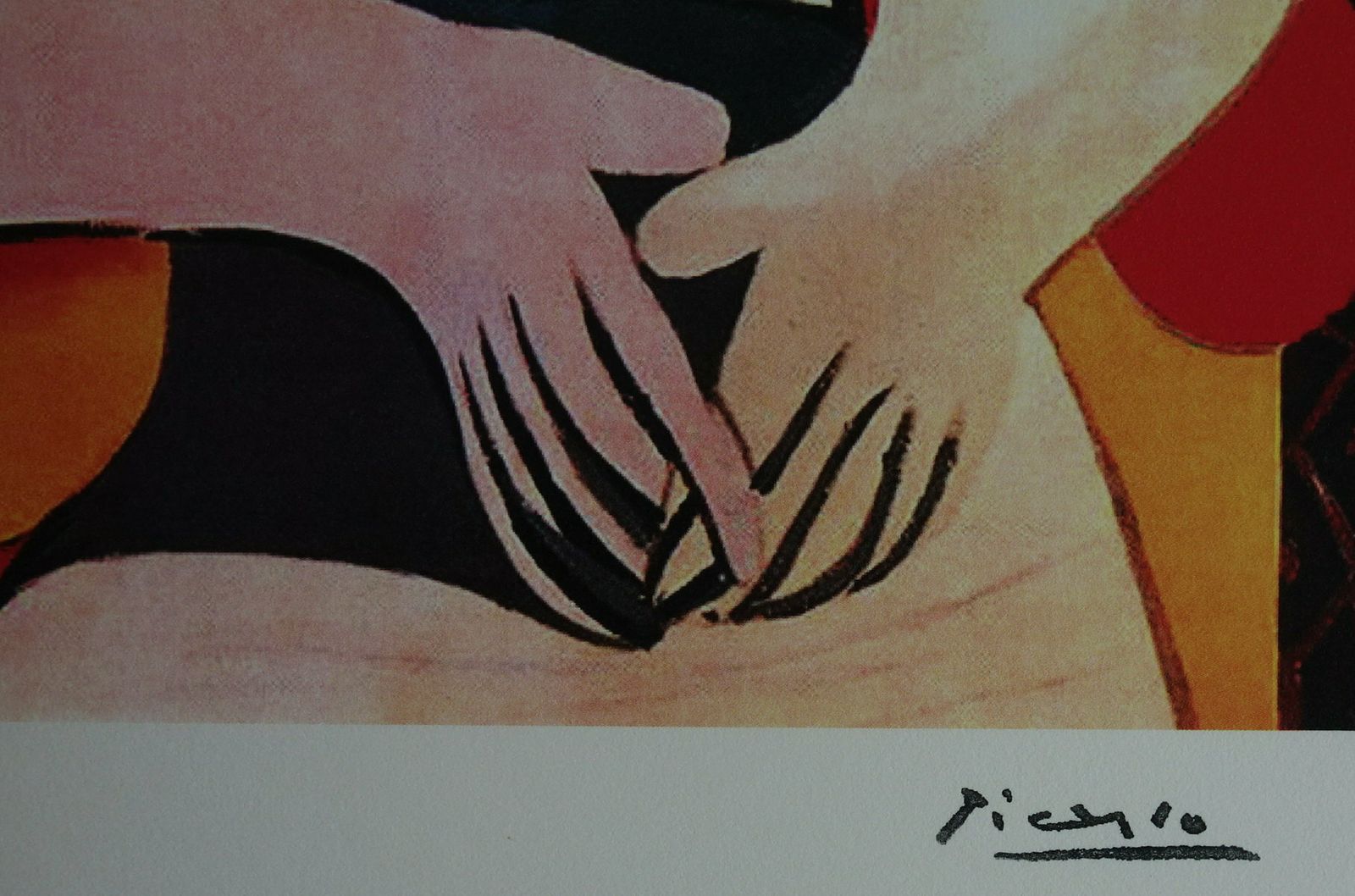 Fine Cubist Limited Edition Print   Femme, Pablo Picasso, Signed & Stamped photo 143.0