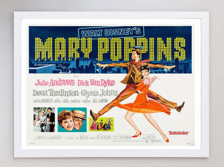 Mary Poppins Original Vintage Poster photo for sale