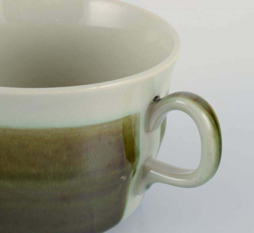 Marianne Westman For Rörstrand. "Maya", Set Of Six Coffee Cups In Stoneware photo Home Decor