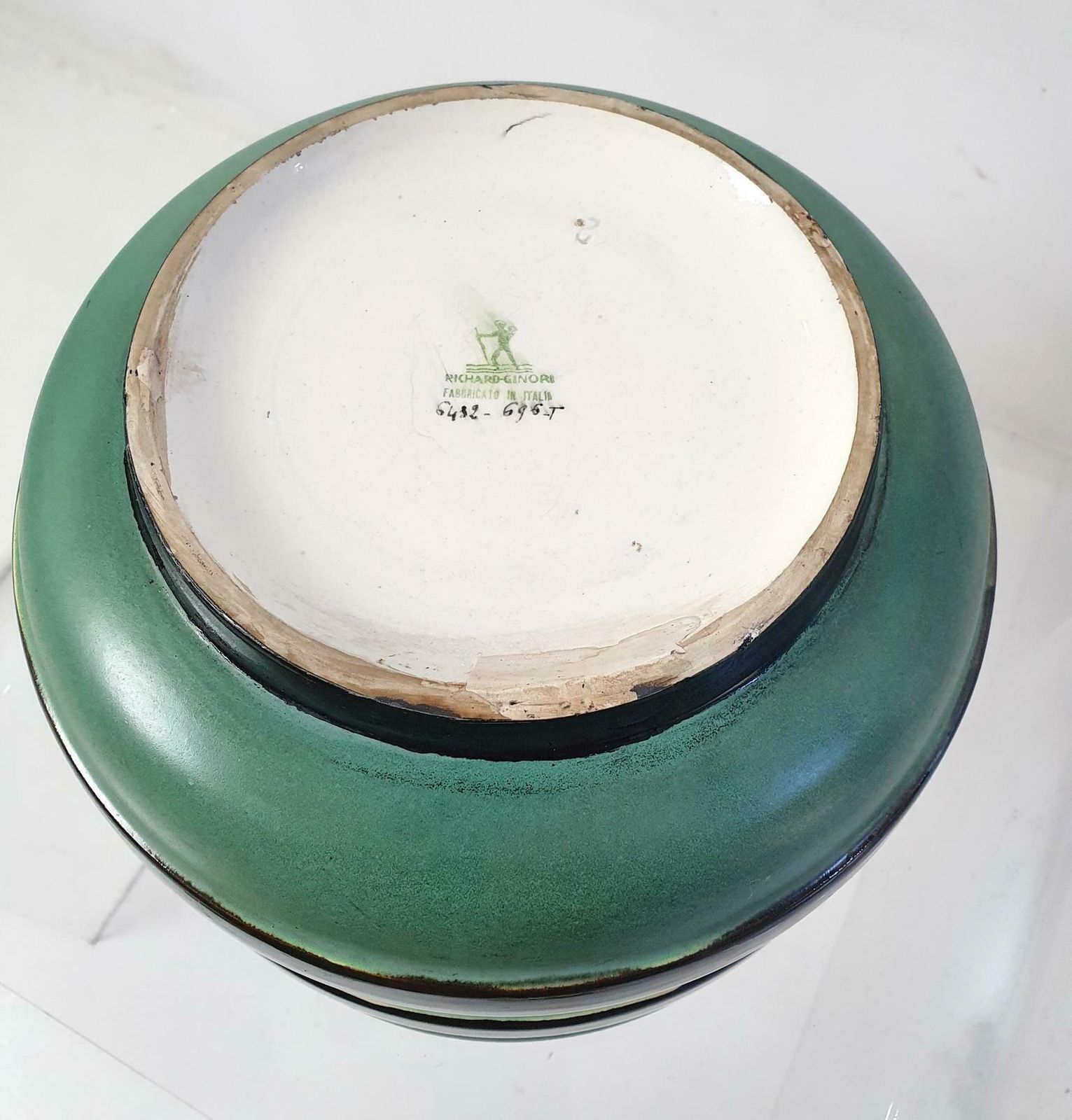 Art Deco Gio Ponti Planter For Richard Ginori Italy photo for sale