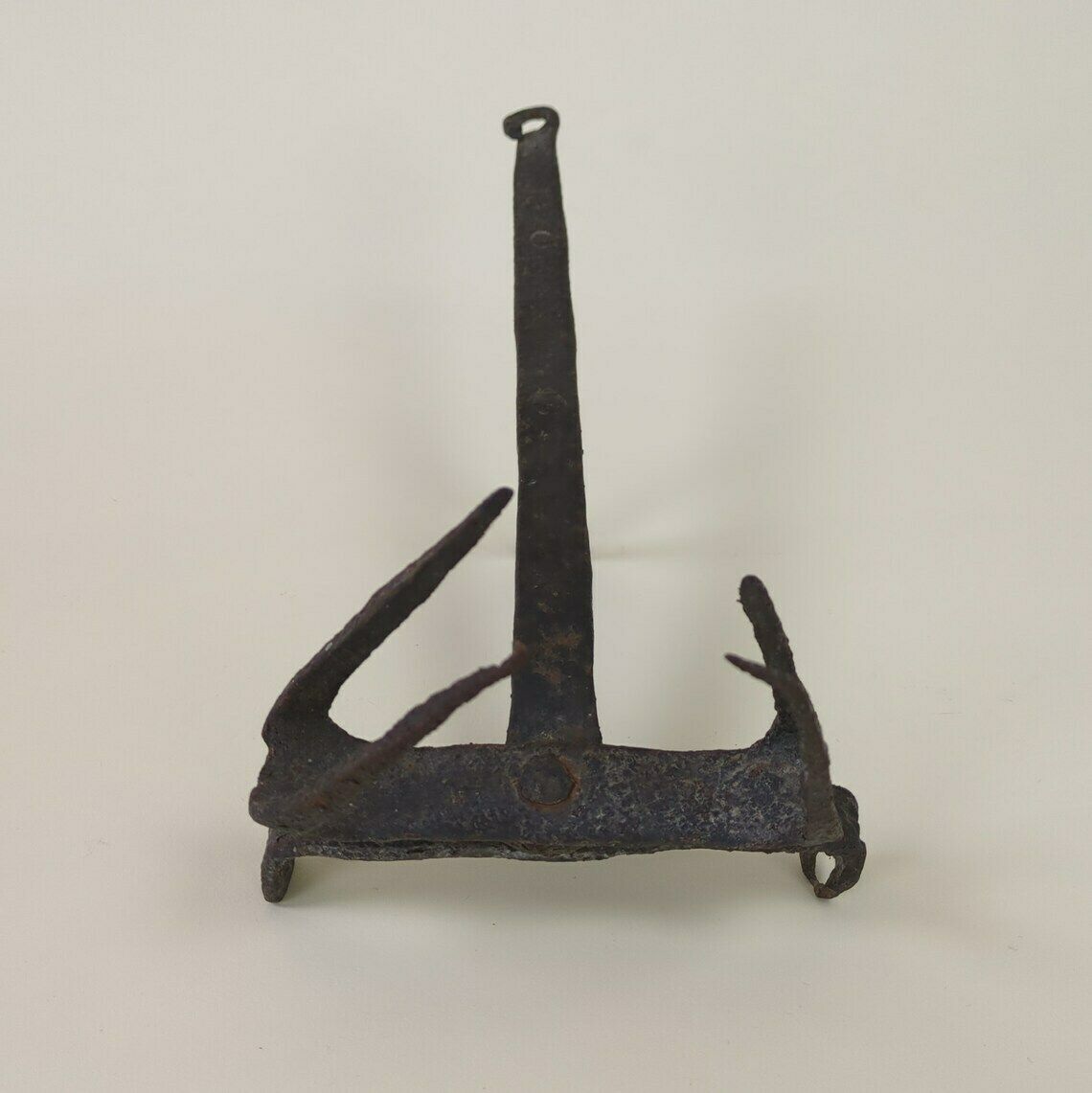 Antique Primitive French Hand Forged Iron Bread Toaster, 18th Century Folk Art photo 160.0