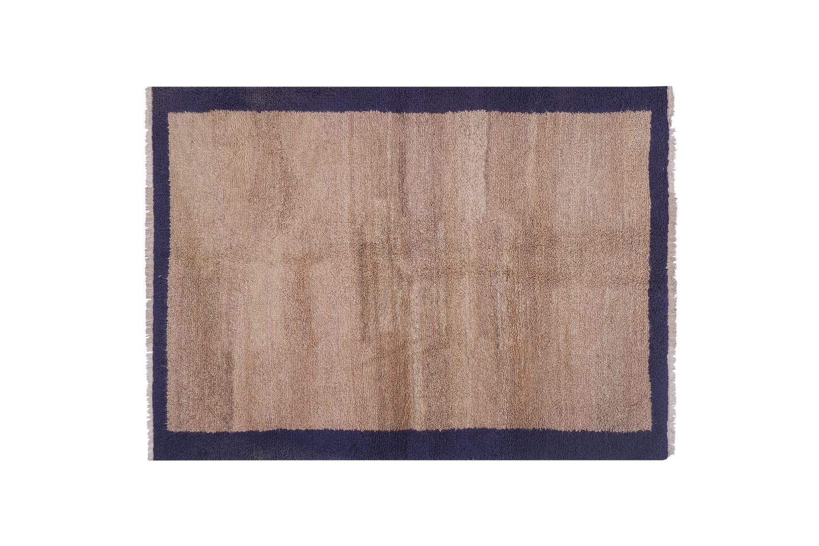 1960s Vintage Turkish Karapinar Tulu Rug 4'4'' X 5'12'' photo furniture