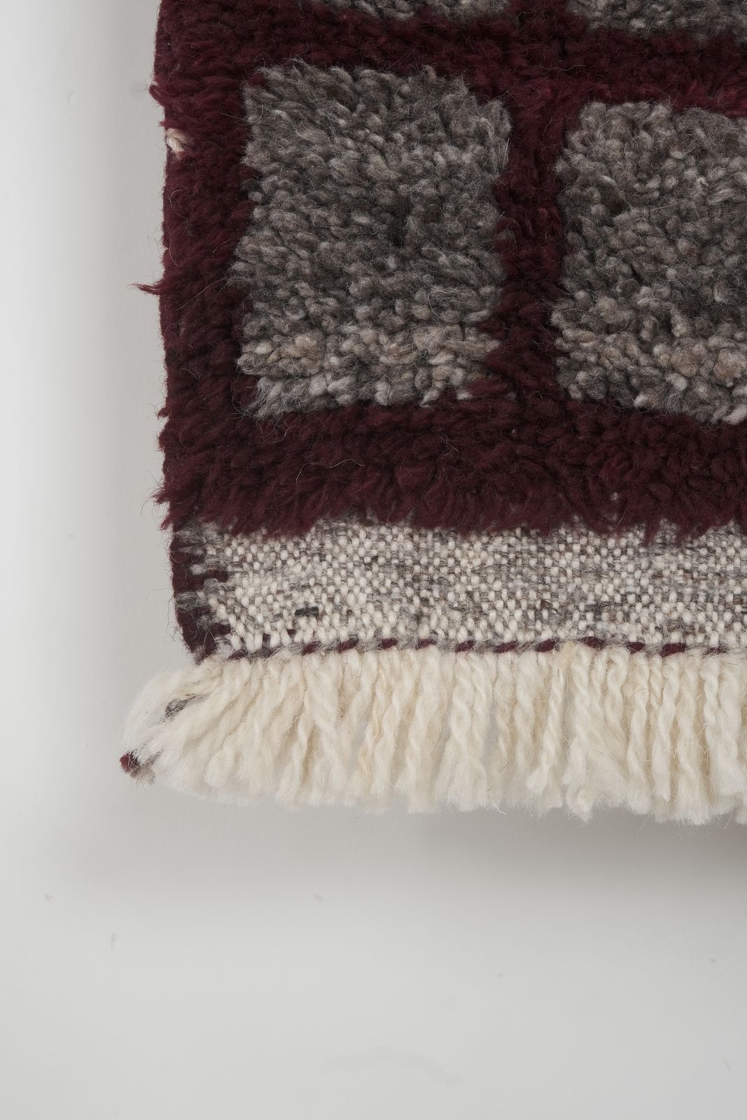 Vintage Angora Wool Tulu Rug, 1960s photo Textiles