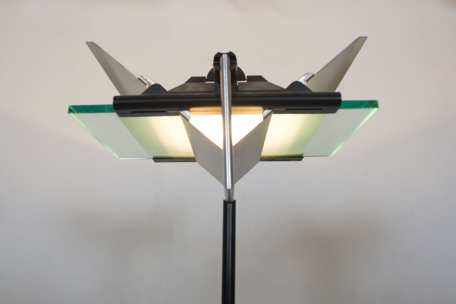 Dhiedron Floor Lamps By Giovanni Grignani For Lamperti photo for sale