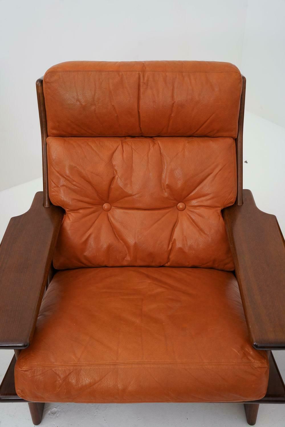 Furniture Scandinavian Lounge Chairs Model 'Pele' By Esko Pajamies photo