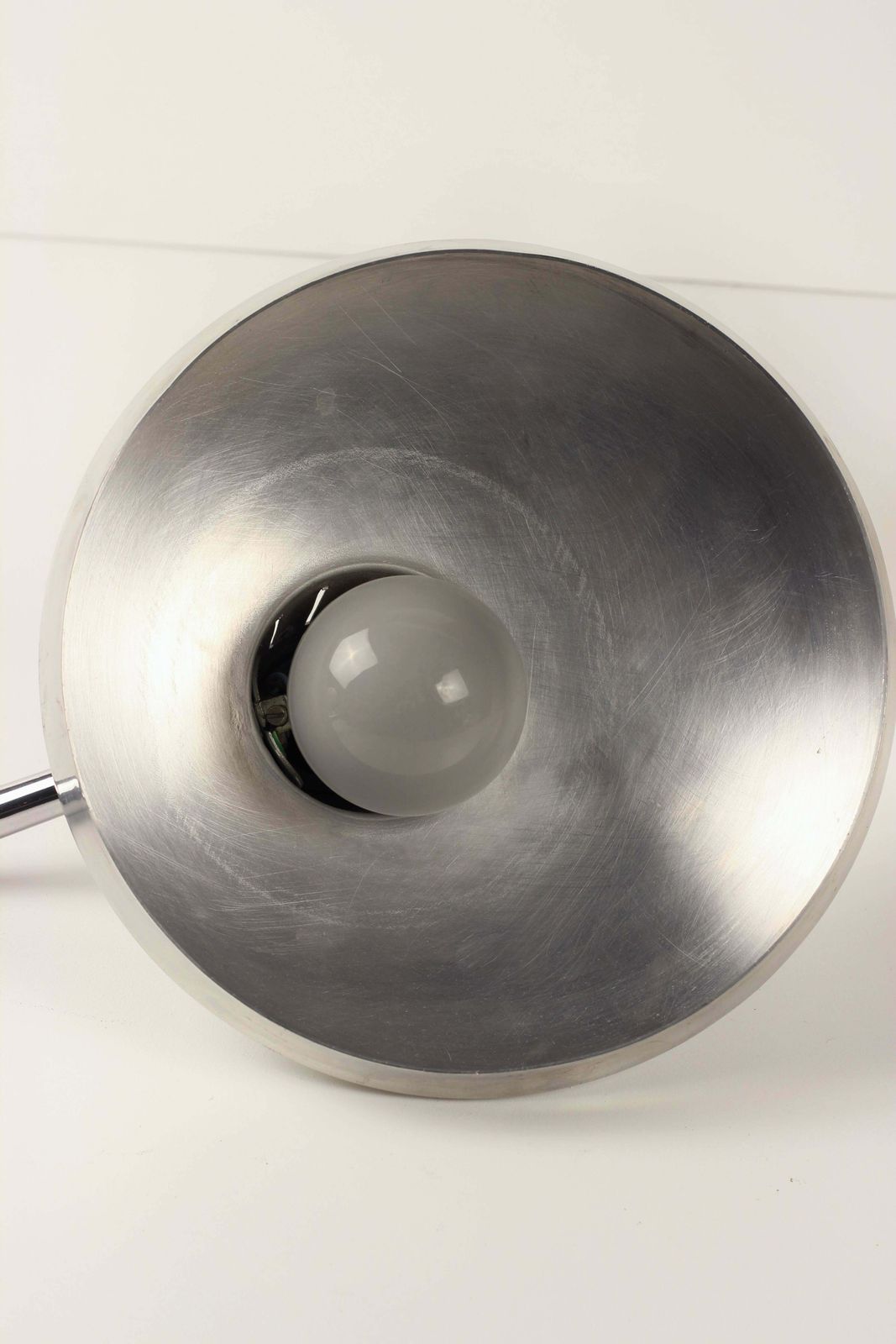 Chrome And Aluminium Fase Desk Lamp Modelos Patentados Madrid Espana photo Lighting