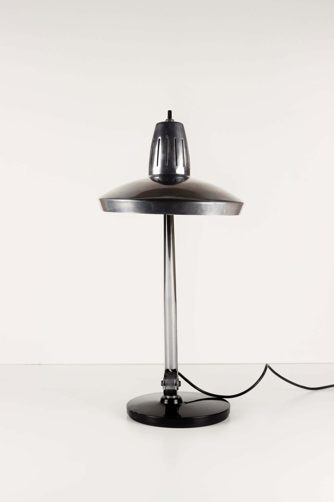Chrome And Aluminium Fase Desk Lamp Modelos Patentados Madrid Espana photo buy