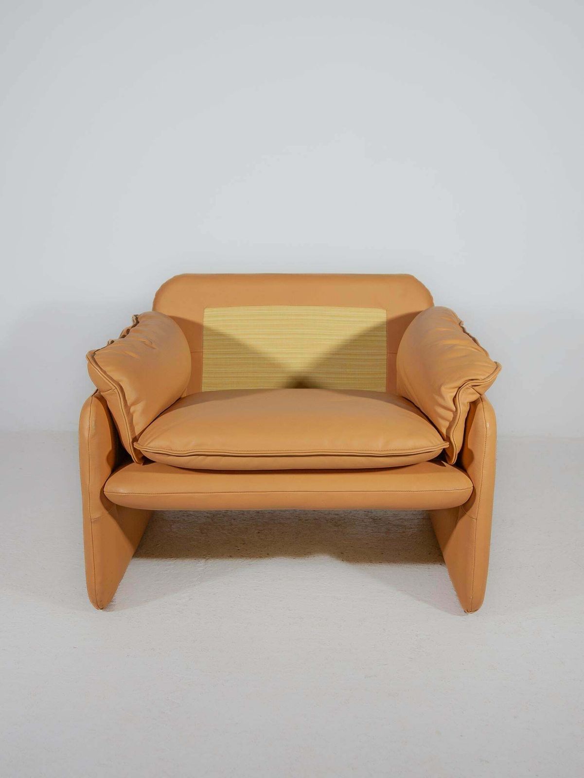 Set Of 2 Ds 61 Armchairs Camel Leather Designed By De Sede, 1970s photo vinterior