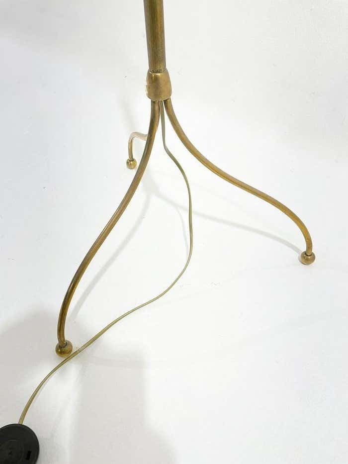 Mid Century Modern Floor Lamp Brass, Italy, 1960s photo furniture