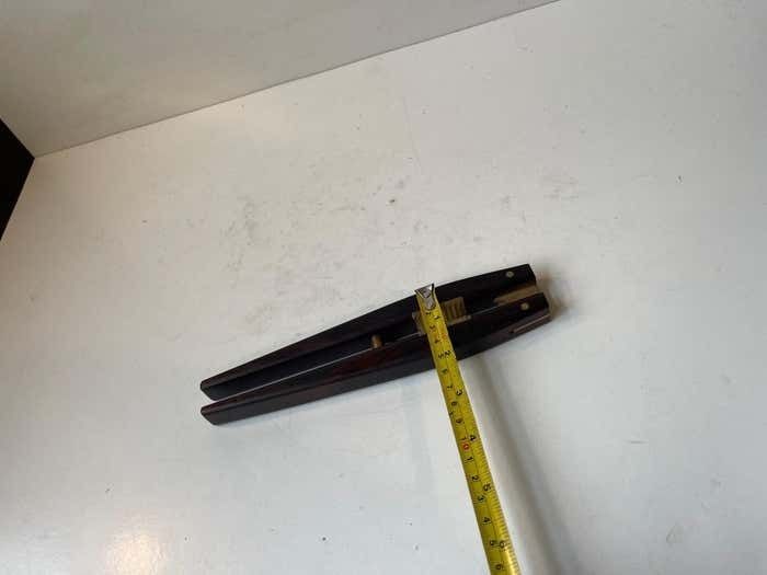 Danish Modern Nutcracker In Rosewood And Brass By Poul Knudsen, 1960s photo buy