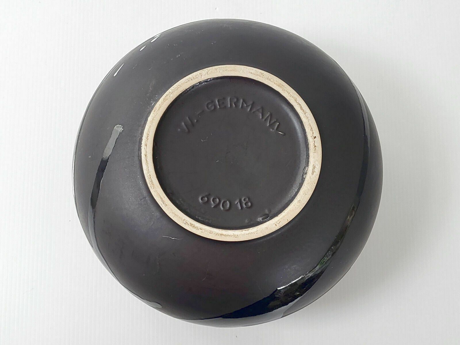 Vintage Vase 1960 West Germany 690 18 German Ceramic 60s 1960s 60s photo for sale
