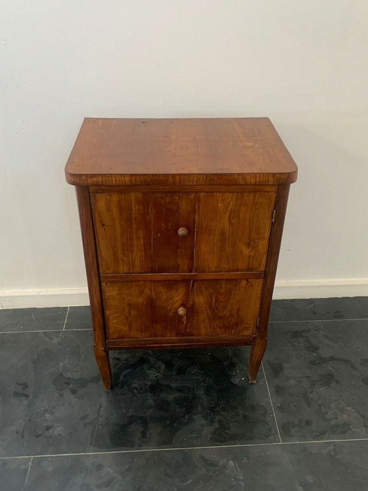 Feather Cherry Wood Chest Of Drawers, Late 18th Century photo for sale