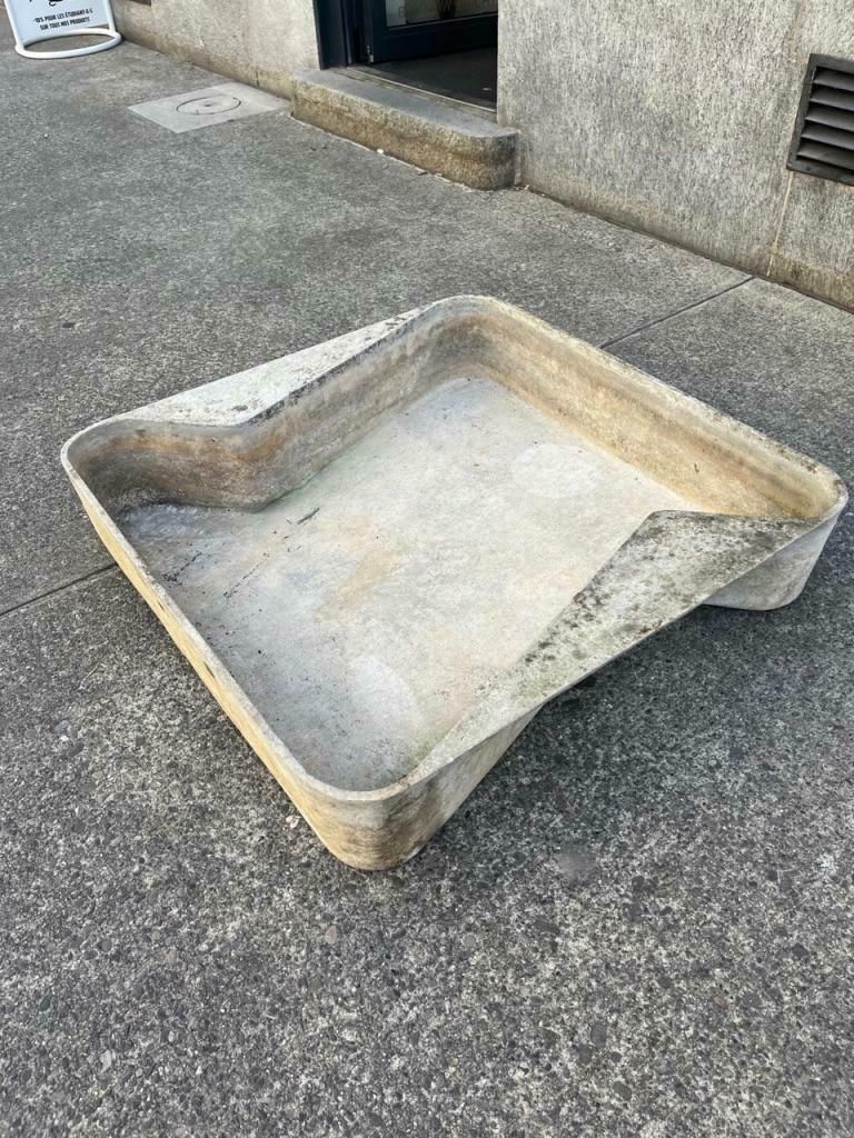 Concrete Planter By Willy Guhl For Eternit, Switzerland Ca. 1960s photo buy
