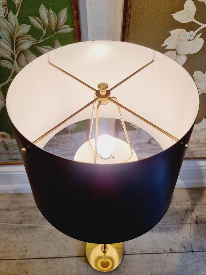 Josef Frank  Floor Lamp Model 2564 For Svenskt Tenn Sweden 1950s  Nice Patina photo for sale