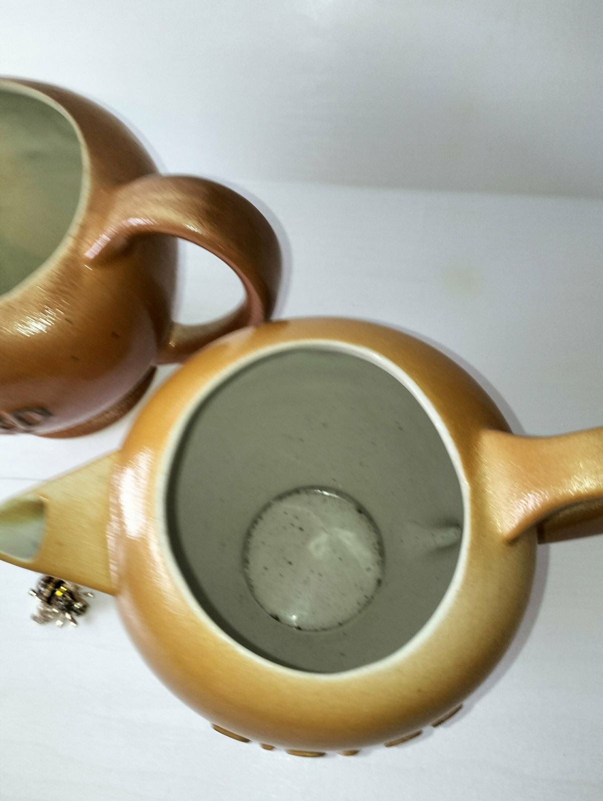French Retro Ricard Jug, Ricard French Ceramic Pitcher, Bar Cafe Restaurant Decor, Aperitif Water Pourer photo Home Decor