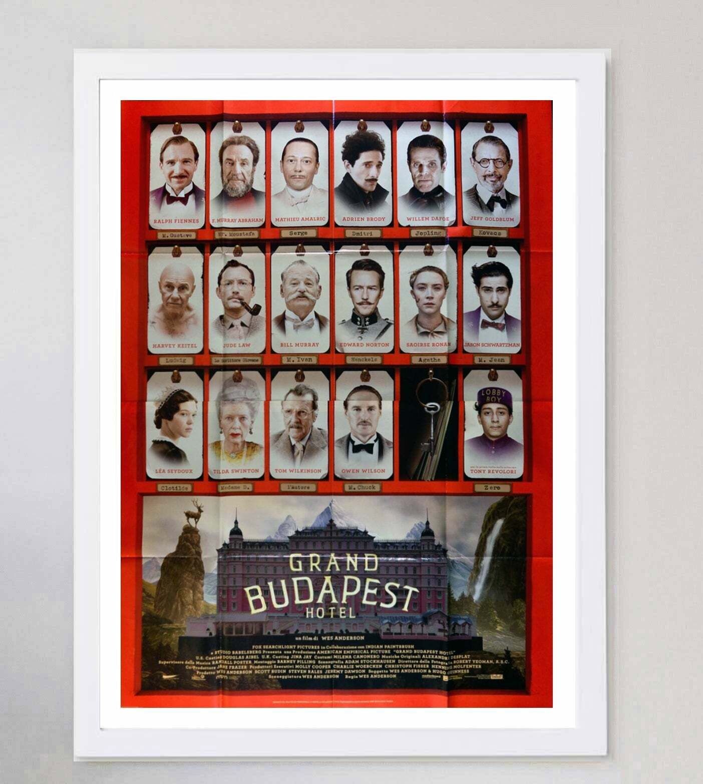 The Grand Budapest Hotel (Italian)  Original Vintage Poster photo for sale