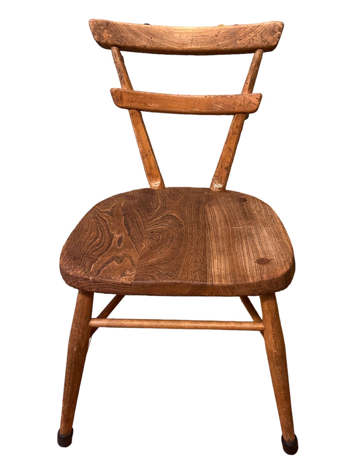 Ercol Red Dot Child's Stacking Chair | Vintage 1960's Mid Century photo for sale