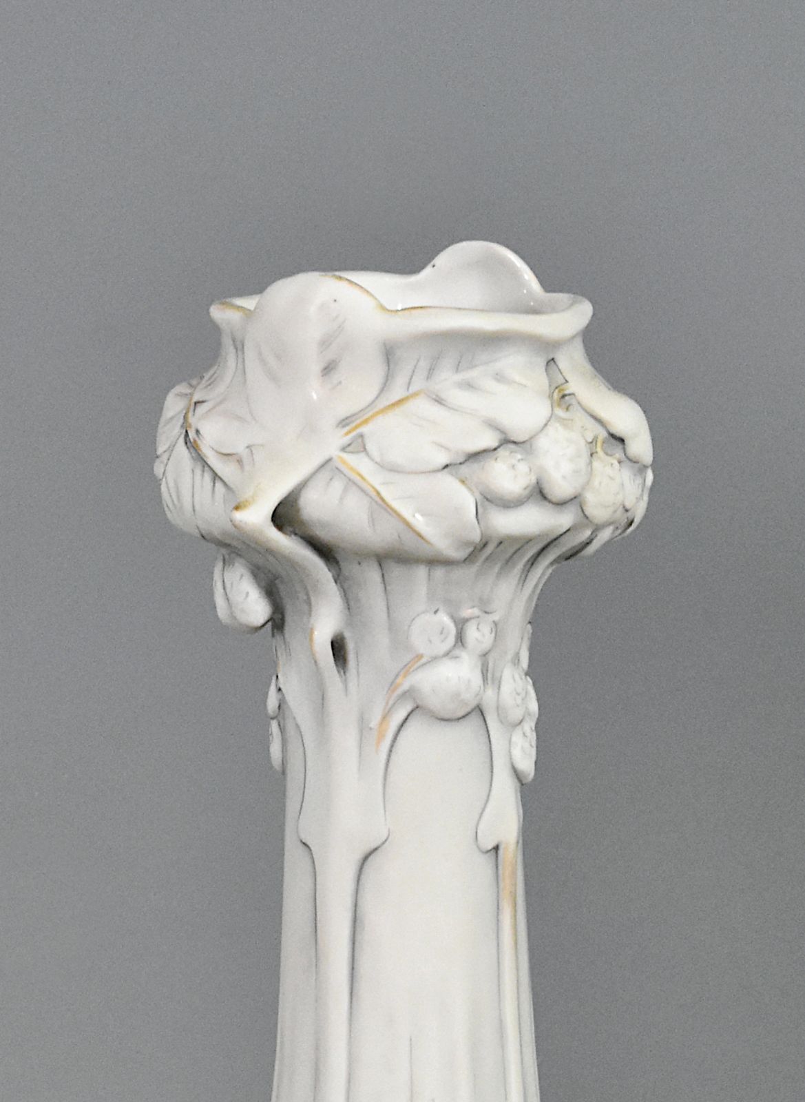 Pair Of Art Nouveau Vases Royal Dux Bohemia photo vinterior