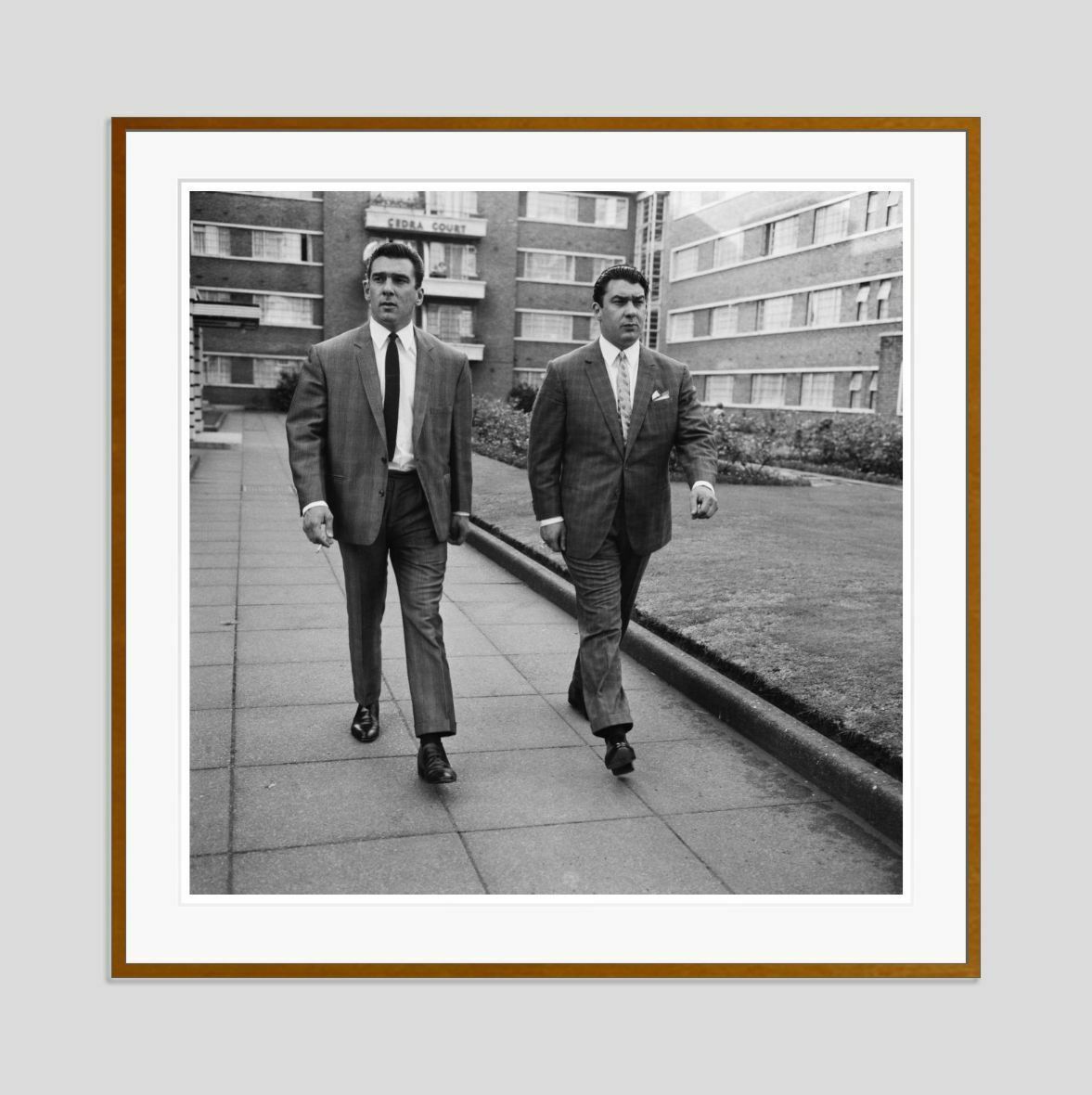At Home With The Krays Framed In Brown