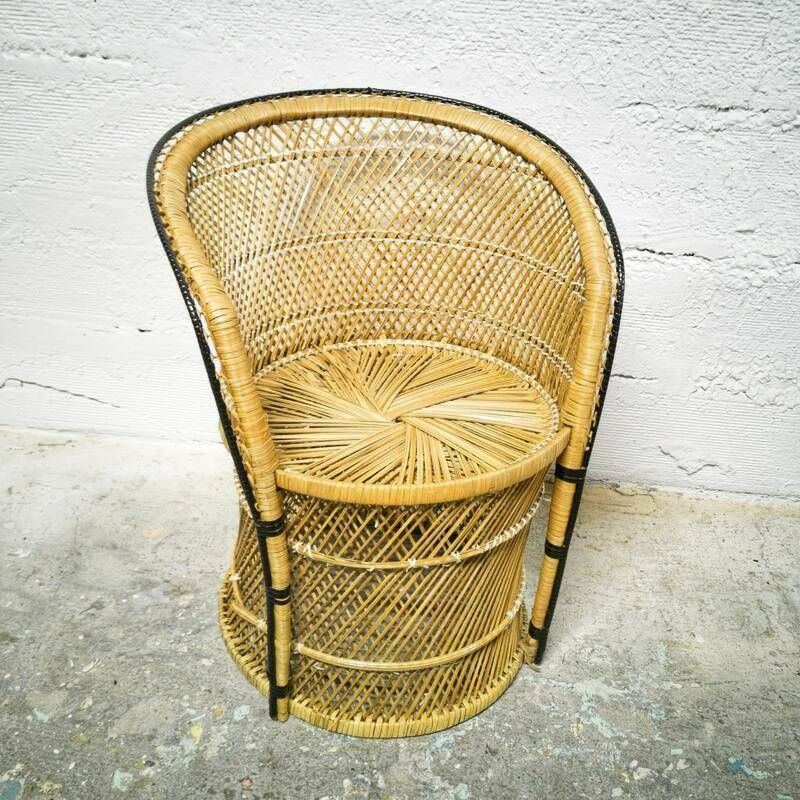 Buri Palm Armchair photo for sale