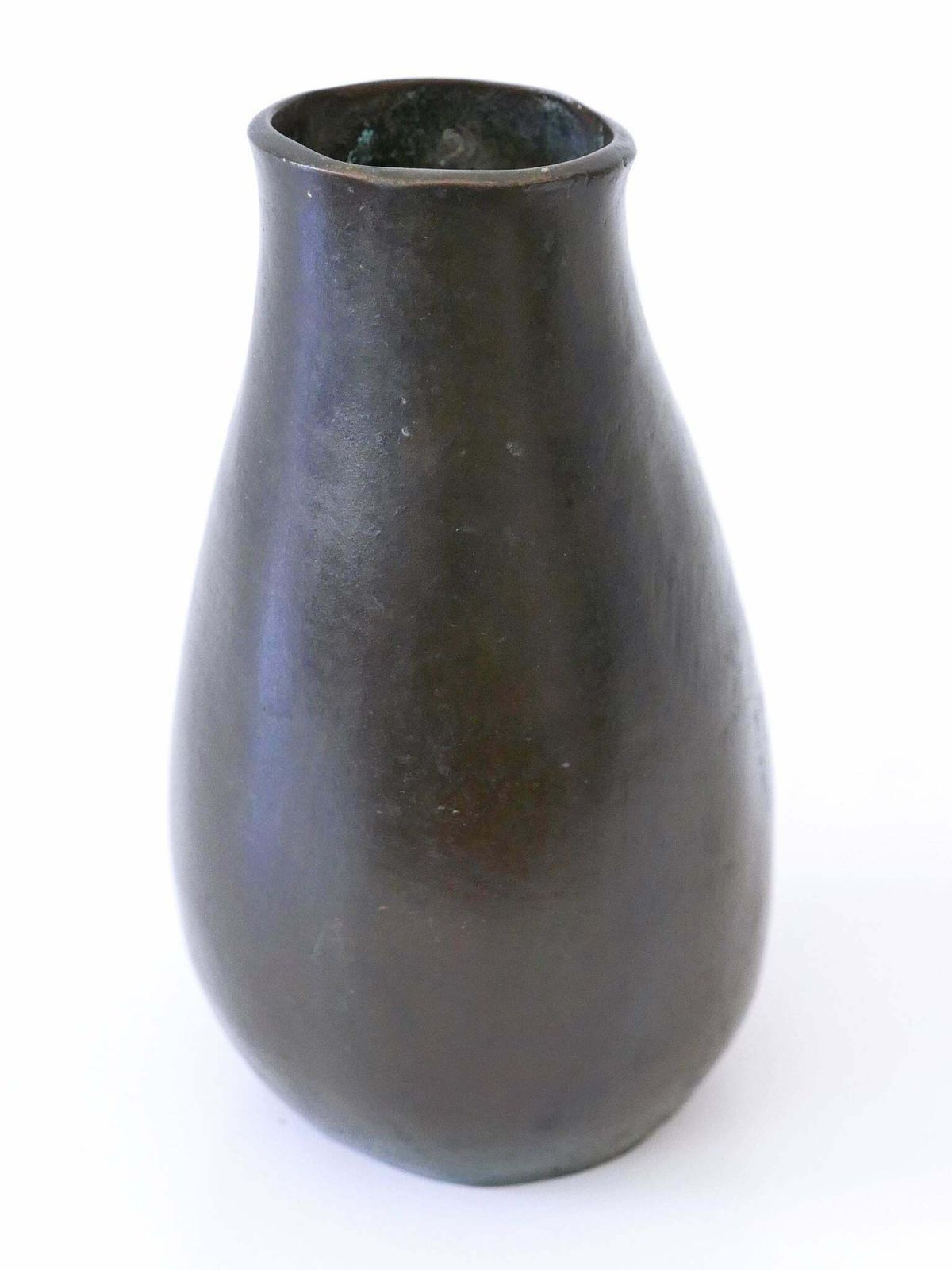 Rare And Elegant Mid Century Modern Bronze Vase Germany 1960s Signed: Rnr photo furniture