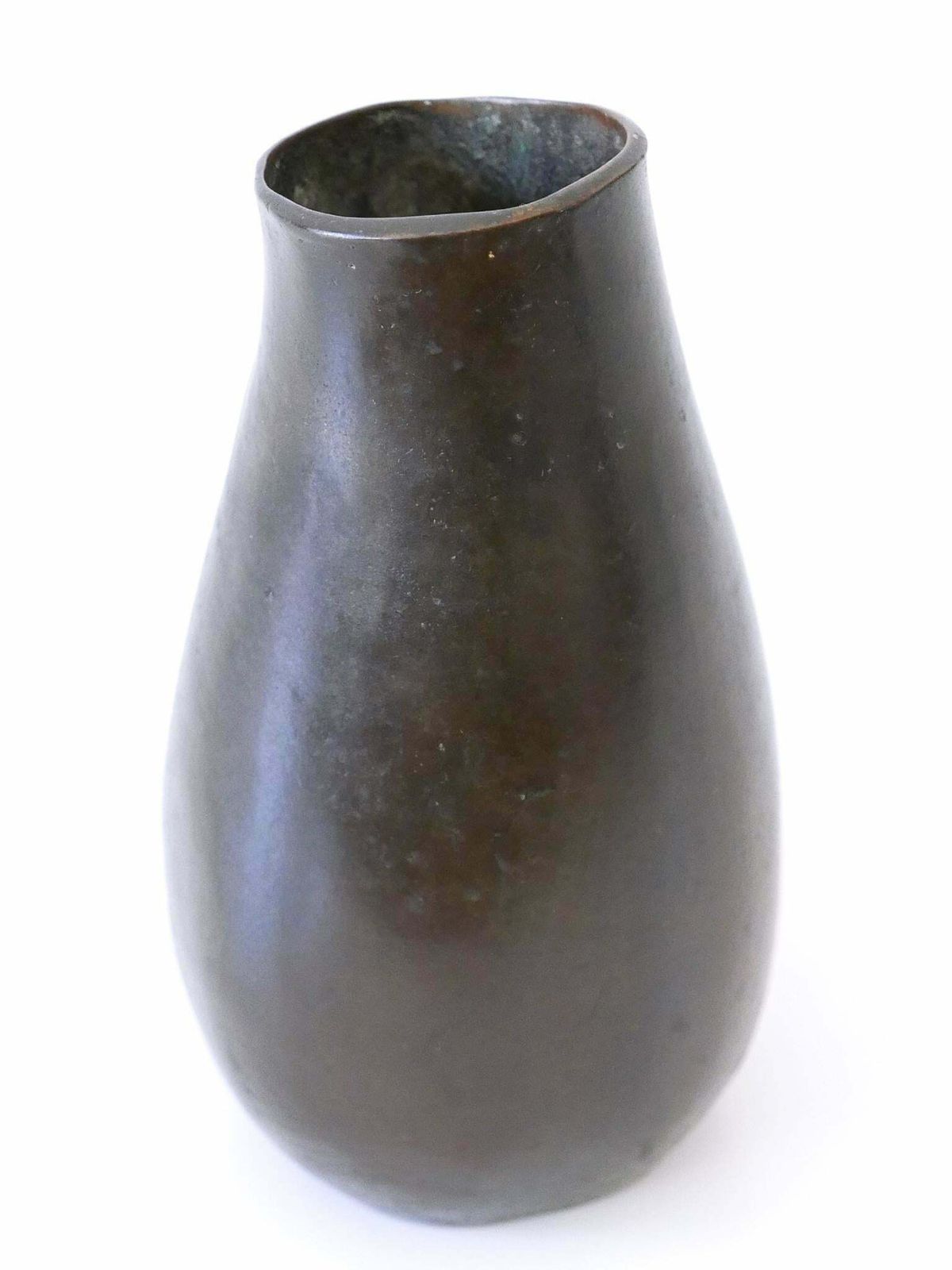 Rare And Elegant Mid Century Modern Bronze Vase Germany 1960s Signed: Rnr photo Home Decor