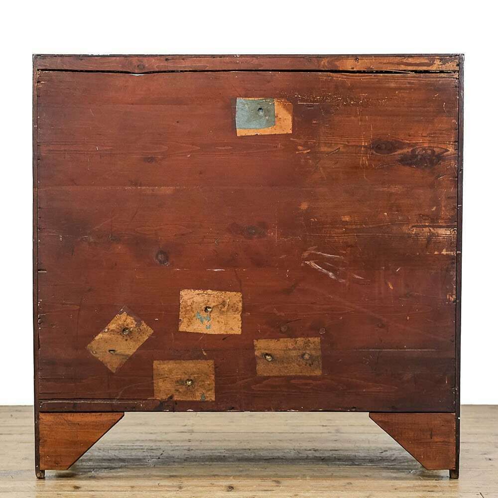 Antique Victorian Mahogany Bow Front Chest Of Drawers photo 595.0