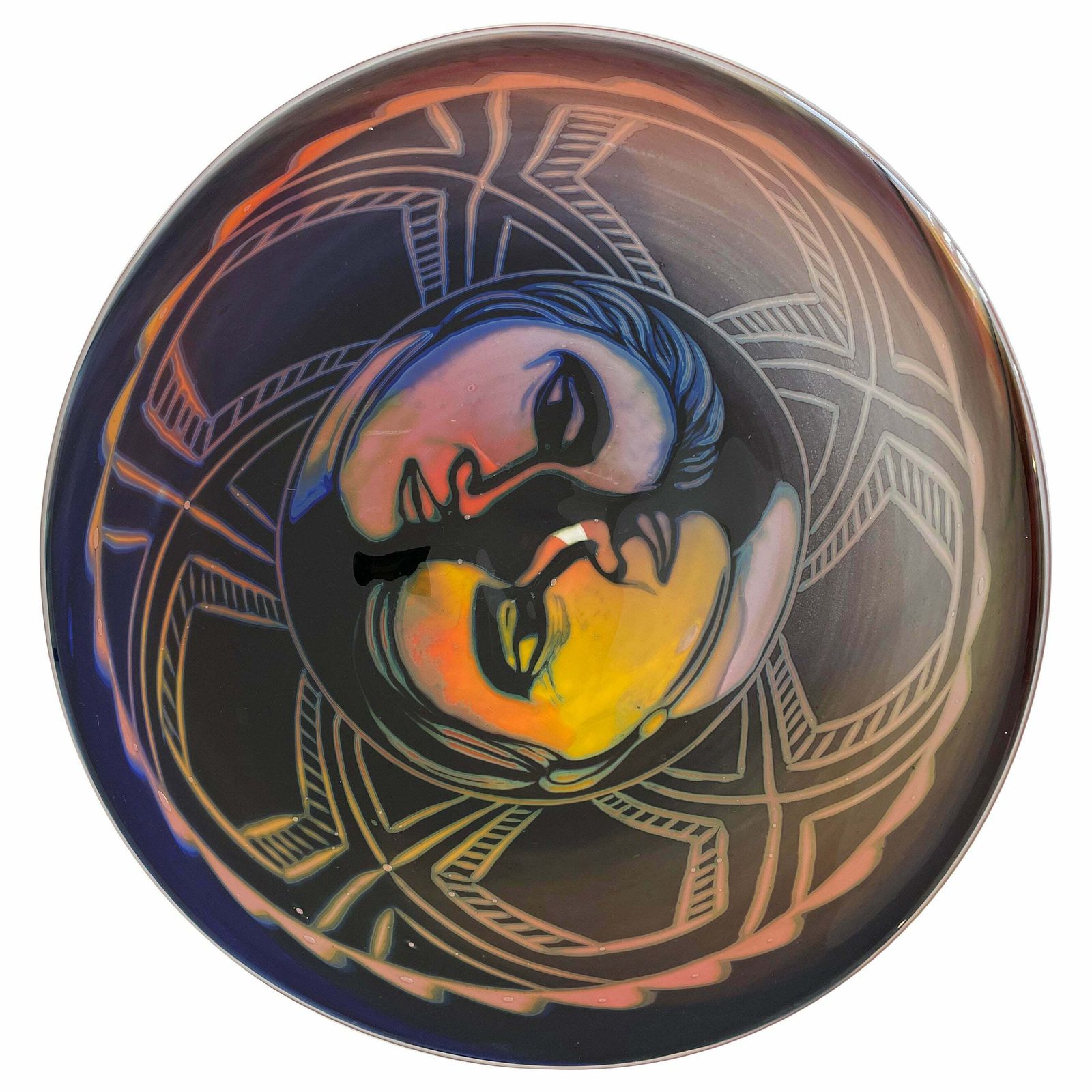 Figurative Glass Dish By Eva Englund