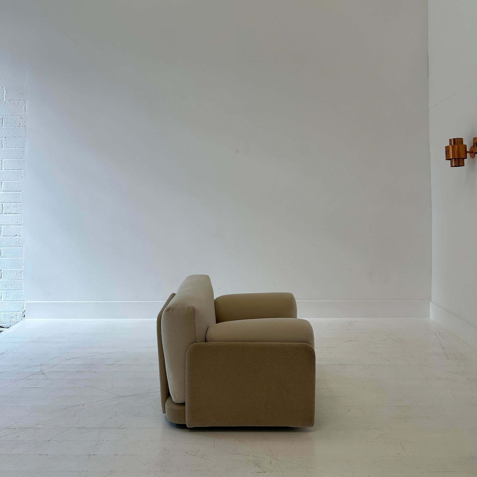 photo for sale 1970s Modernist Italian Framed Armchair